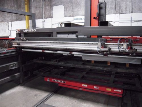 AMADA MP1530, 5' x 10' LOAD/UNLOAD, 1500 HOURS, MFG: 2000