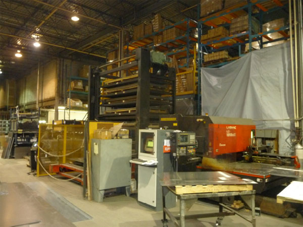 AMADA LMP-2412AS 6-SHELF LOAD SYS, 1998,