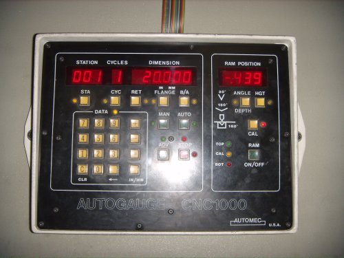 100 Ton, GUIFIL,PE30-1000, AUTOGAUGE CNC 1000 2-AXIS CNC BG, 1998,