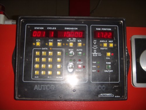 60 Ton, GUIFIL,PE20/6, AUTOGAUGE CNC 1000 2-AXIS CNC BG, MFG:1993