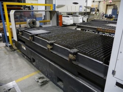 MAZAK SPACEGEAR 510 MKII, 4000 WATT, MAZAK L64 CNC, MFG:2005