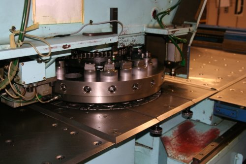 16.5 Ton, WIEDEMANN, C1000 FANUC 6M, HYD. CLUTCH & BRAKE, 112 STYLE, MFG:1987
