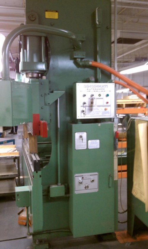 90 Ton, CINCINNATI 90AS6, AUTOSHAPE 2-AXIS, 1985,