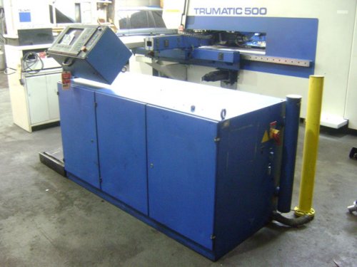 27.5 Ton, TRUMPF TC500R BOSCH CNC, 18 STATION ROTATION,MFG:1993
