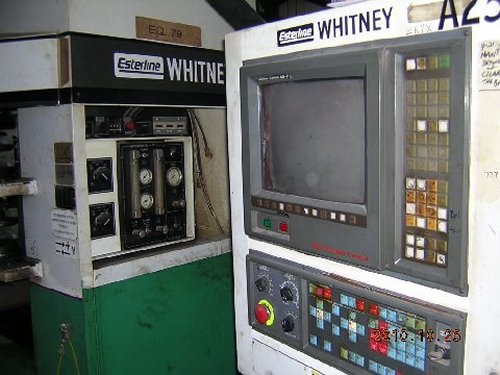 40 Ton, W.A. WHITNEY, 3500 ATC, FANUC,