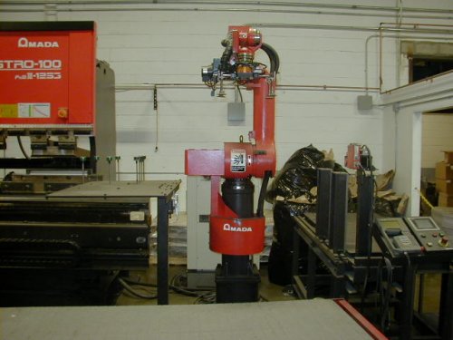 138 TON, AMADA,ASTRO 100 MH AUTOMATED BENDING ROBOT,FBDIII1253M,1999