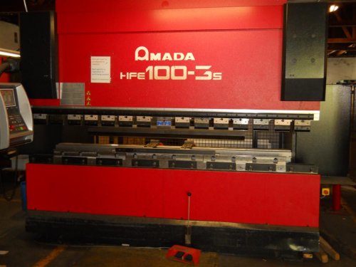 110 Ton, AMADA HFE1003, OPERATEUR CNC BG, MFG:2006