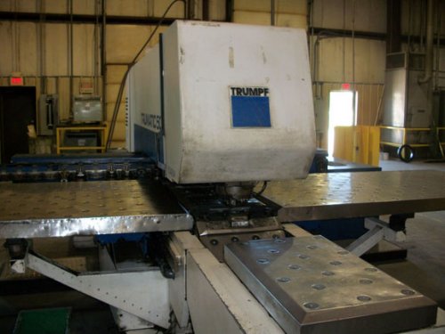 27.5 Ton, TRUMPF TC500R BOSCH CNC, 18 STATION ROTATION, MFG:1993