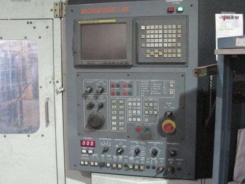 MAZAK SPACEGEAR 510 MKII, 4000 WATT, MAZAK L64 CNC,6-AXIS MFG:2005,