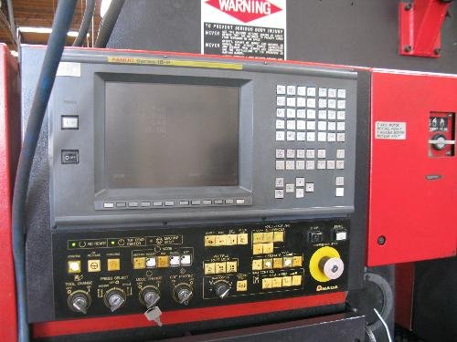 33 Ton, AMADA, VIPROS 358 KINGII, FANUC 18P, 4 A/I. MFG: 1999