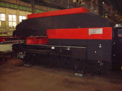 33 TON, AMADA,VIPROS 368 KING II, FANUC 18P CNC CONTROL, MFG::1999
