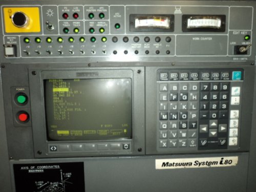 20 X, 20 Y, 20 Z, MATSUURA MAM 500 HF PC11, 1998,