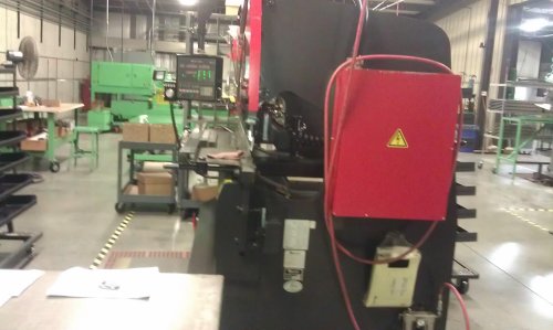 88 Ton, AMADA, RG80, NC 9EXII 3-AXIS, 2002