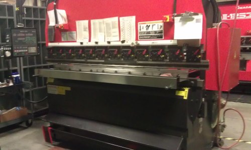 88 Ton, AMADA, RG80, NC 9EXII 3-AXIS, 2002