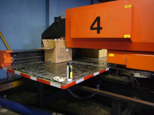 33 Ton, AMADA, PEGA 357 FANUC 04PC, 44sta., 2 A/I, MFG: 1993