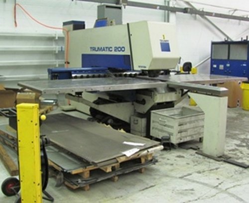 22 Ton, Trumpf, TC200R, Bosch, Cartridges, Mfg: 2000