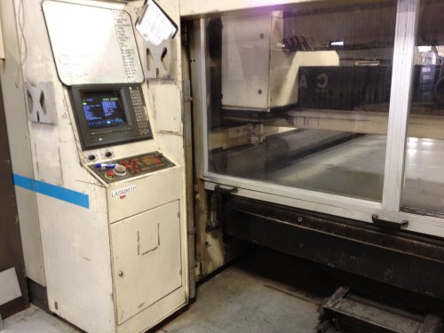 LVD IMPULSE 4020,3000 WATT, 80 x 120 ,MFG:1996 APPROX 400 HOURS ON NEW TURBO