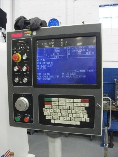 30 X, 16 Y, 20 Z, FADAL, 3016L, VERTICAL MACHINING CENTER, MFG:2005