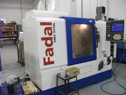 30 X, 16 Y, 20 Z, FADAL, 3016L, VERTICAL MACHINING CENTER, MFG:2005