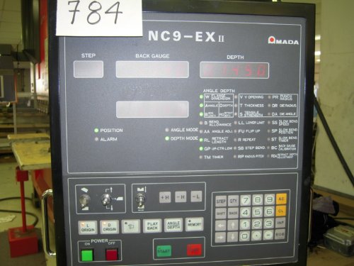 38.5 Ton, AMADA RG35S NC9EXII, MFG:1999