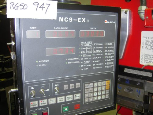 55 TON, AMADA,RG 50, NC 9EXII, MFG:1995
