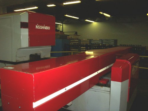 33 Ton, NISSHINBO, HIQ1250PAL-510T, 37 STATION THICK TURRET, 3 A/I, 1998,