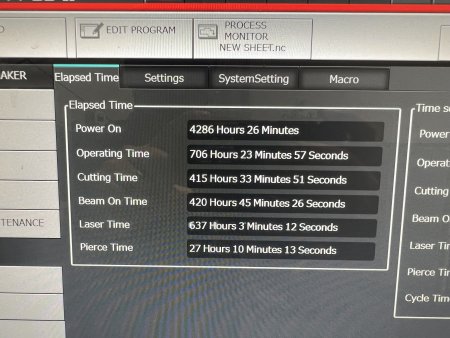 3000 WATT AMADA ENSIS-3015AJ FIBER LASER,MFG:2019