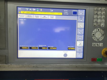 36 Ton X 40 Trumpf TruBend 7036 CNC Press Brake,MFG:2013