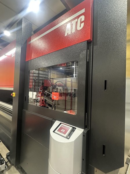 240 Ton X 161 Amada HG2204ARm Robotic Bending Cell w/Auto Tool Changer,Mfg:2024