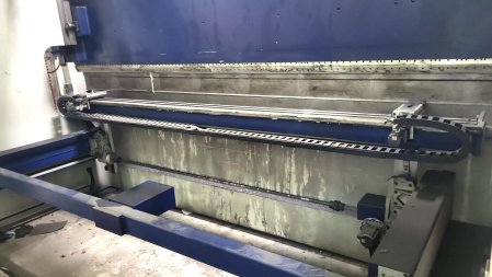 400 TON X 160 MVD C400-4300, CNC,(Y1,Y2,X,R) HYDRAULIC CLAMPING ON RAM,MFG:2019