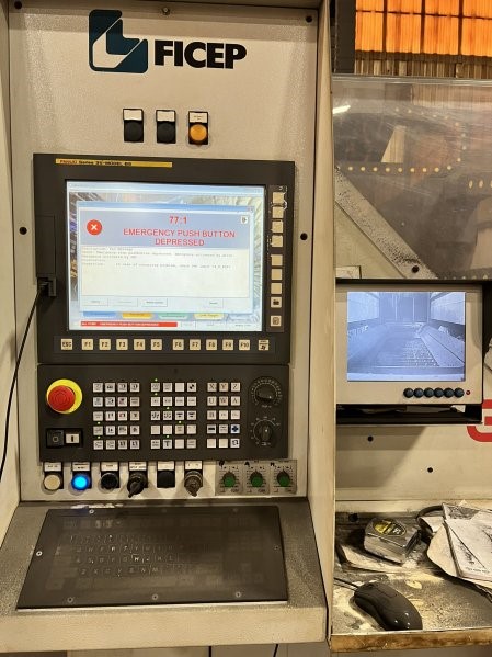 FICEP GEMINI 36 HD,PLATE THERMAL CUTTING, DRILLING, AND MILLING,MFG:2018
