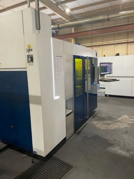 6000 WATT TRUMPF TRULASER 3030 FIBER LASER W/BRIGHTLINE,MANUFACTURED:2018