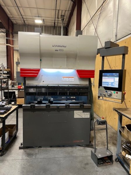 40 TON X 50 MITSUBISHI DIAMOND BB4013 CNC ELECTRIC PRESS BRAKE,MFG:2019