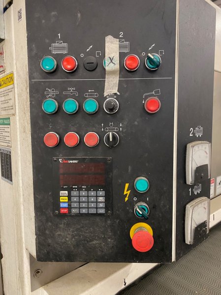 TIMESAVERS LYNX 37MWT-DB-60 TWO HEAD WET BELT GRINDER,MFG:2017