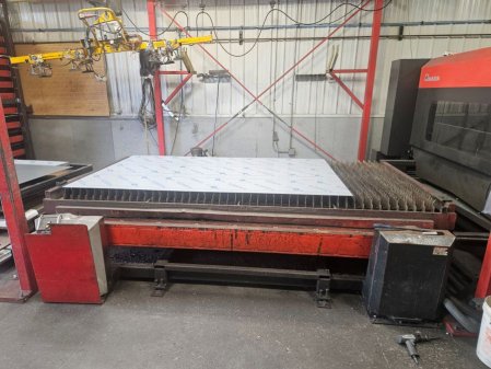 4000 WATT AMADA FOM2-3015NT CO2 LASER,APPROX:36,500 HOURS MFG: 2012
