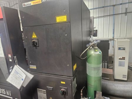 4000 WATT AMADA FOM2-3015NT CO2 LASER,APPROX:36,500 HOURS MFG: 2012