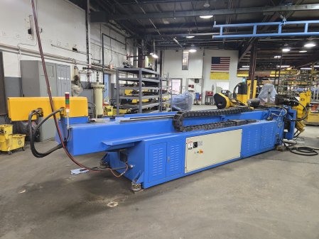 100 mm Horn Machine Tools CNC100T RREL Rotary Draw Tube Bender,Mfg:2008
