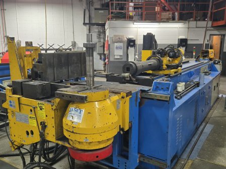 100 mm Horn Machine Tools CNC100T RREL Rotary Draw Tube Bender,Mfg:2008
