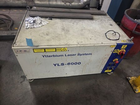 6000 WATT SALVAGNINI L3-4020 FIBER LASER, 6' X 12', MFG:2017