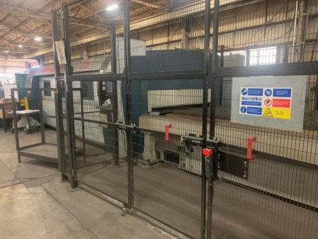6000 WATT SALVAGNINI L3-4020 FIBER LASER, 6' X 12', MFG:2017