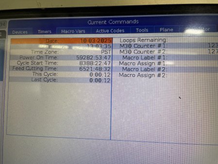 40 X x 20 Y x 25 Z, HAAS VF-3SSYT MFG:2018