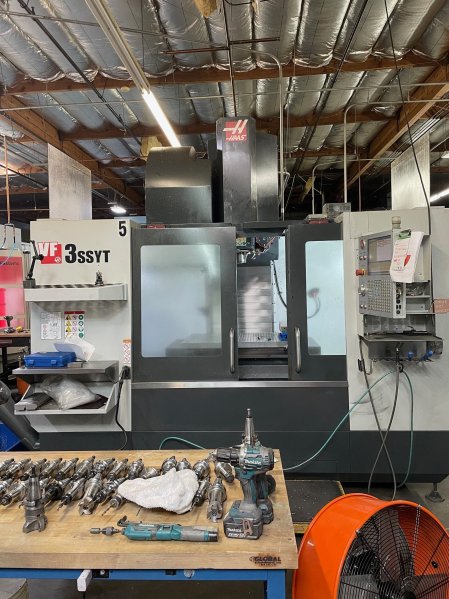 40 X x 20 Y x 25 Z, HAAS VF-3SSYT MFG:2018