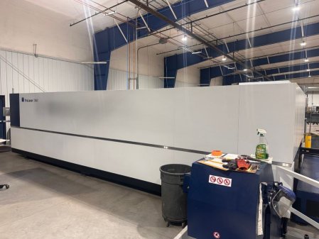 12,000 WATT TRUMPF TRULASER 3060 FIBER LASER,8' X 20',MFG:2023