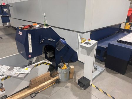 12,000 WATT TRUMPF TRULASER 3060 FIBER LASER,8' X 20',MFG:2023