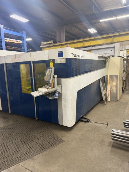 5000 WATT TRUMPF TRULASER 5040 FIBER LASER, 78 X 157 ,MFG:2014