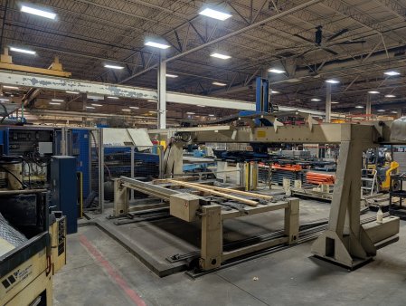 25 TON TRUMPF TRUPUNCH 5000-1600,SHEETMASTER MFG:2008