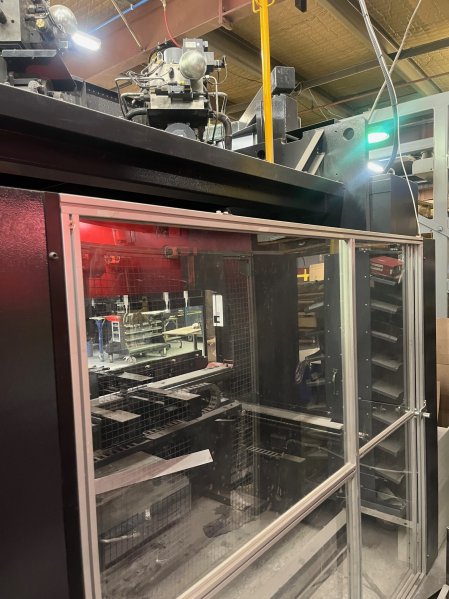 89 TON X 102.4 AMADA HG-8025-15 CNC PRESS BRAKE,MFG:2019