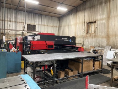 33 TON AMADA VIPROS III Z3510NT TURRET PUNCH, 45 STATION 4 A/I,MFG:2003