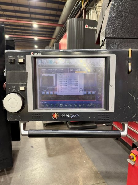 88 TON 8' AMADA HDS8025NT CNC PRESS BRAKE, MFG:2013