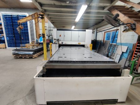 8000 WATT MESSER FIBERBLADE V 3015 FIBER LASER, IPG ENGINE,MFG:2019